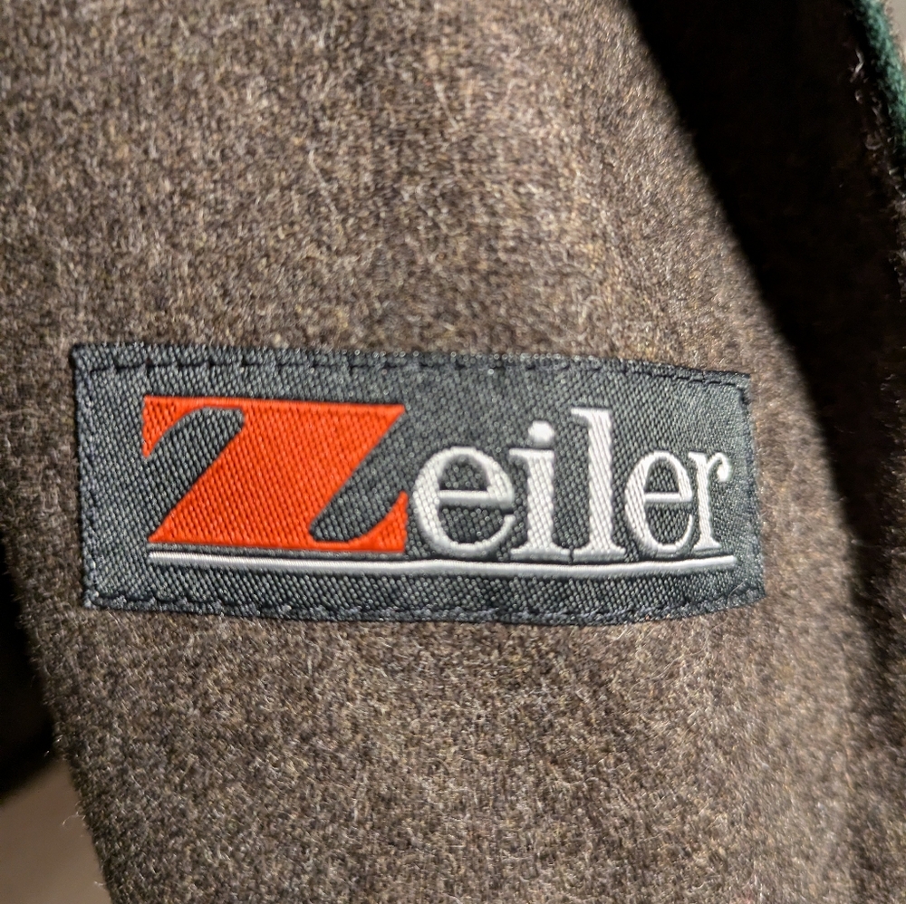 Zeiler Men's Gray Double-Breasted Jacket Size 42 - Picture 9 of 12